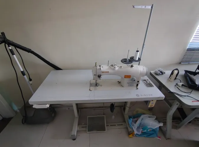 Máquina de Costura Industrial Singer 191D-20E Direct Drive - Perfeita!