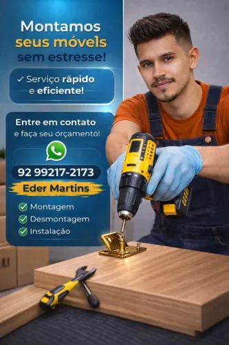 Montador profissional / Montagem e Desmontagem