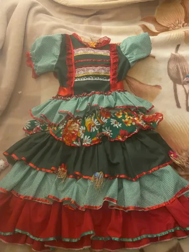 Vestido festa junina infantil