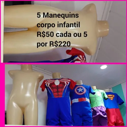 MANEQUINS CORPO INFANTIL