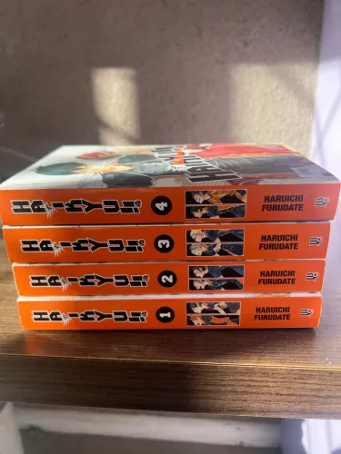 Mangá Haikyu vol.1,2,3,4