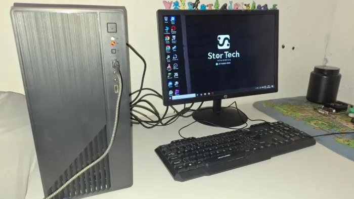 Pc - i5 2400 + 18gb Ram + ssd 120gb 2x - Gt 610 2gb + Monitor