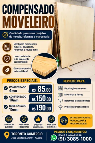 Compensado Moveleiro
