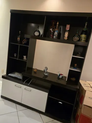 Estante + Mesinha Centro + Rack