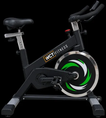 Bicicleta Spinning WCT Fitness 20kg (1 Mês de Uso) + Banco de Gel Absolute