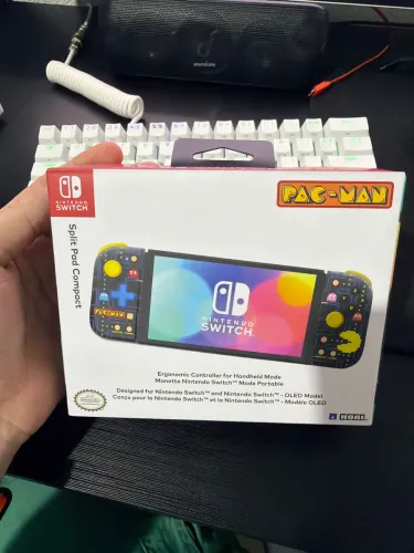 Split Pad Compact Nintendo Switch ? Edição Pac-Man | NOVO E LACRADO | Nota Fiscal