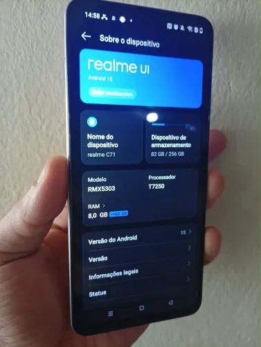 Realme C71 256gb 8ram +16