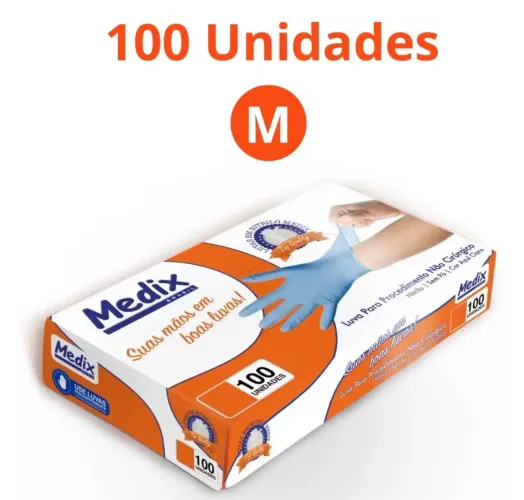 Luva M Nitrilica Medix