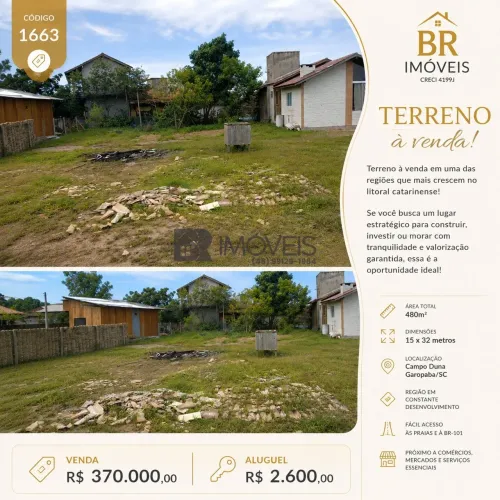 OPORTUNIDADE DE INVESTIMENTO EM CAMPO D?UNA!