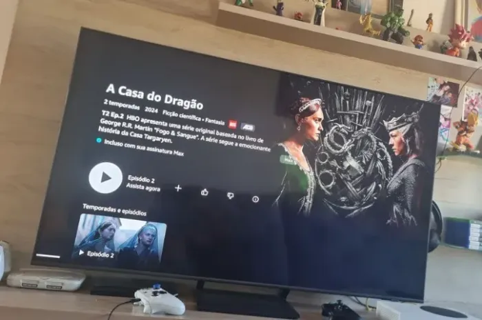 Tv 55 Polegadas Samsung Qled 4K Nota Caixa Impecável 