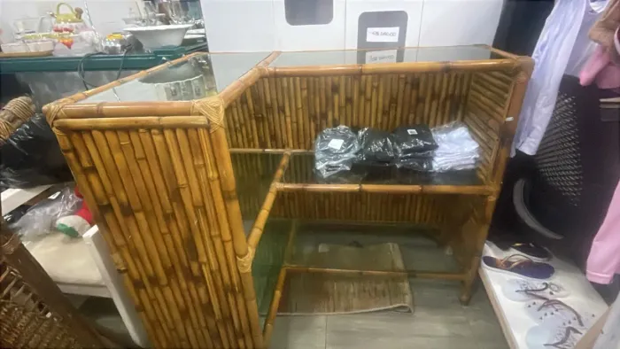 Balcão de atendimento em fibra