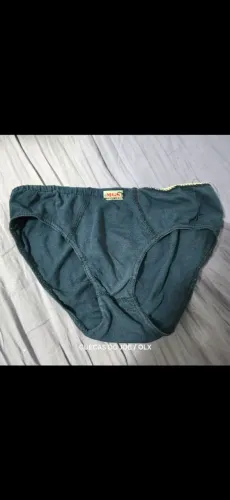 Cueca slip azul escuro
