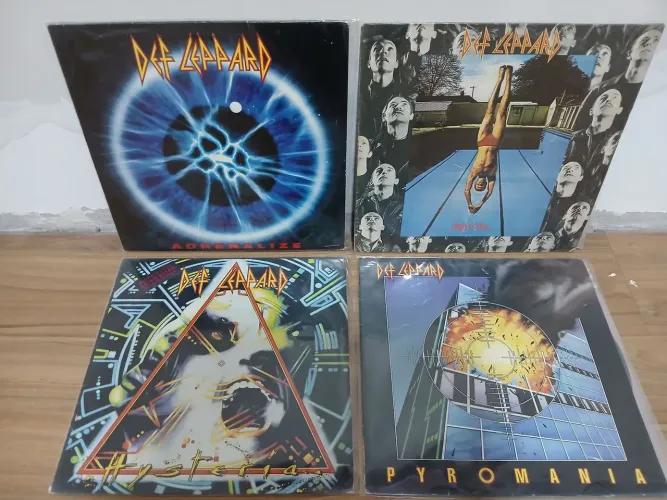 Disco Vinil Def Leppard coleção lp