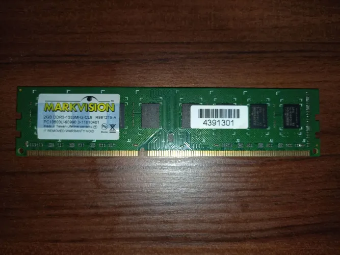Memória RAM 2GB DDR3 1333 Markvision PC