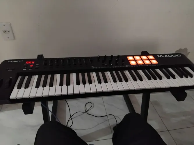 Teclado controlador M-audio mk5 + bag
