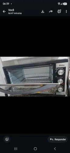 Forno Philco 50lt usado somente q vez