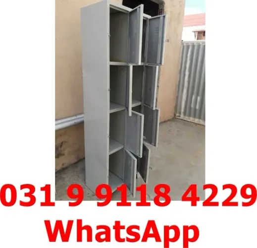 Armário Roupeiro para Vestiário com 8 Portas - Novo - Frete Grátis para BH MG