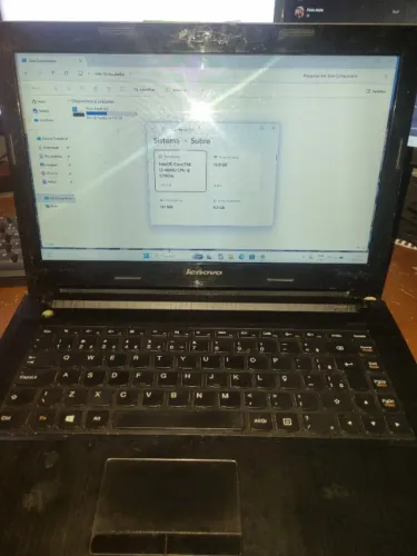 Notebook lenovo core i3 4 geracao 12gb ram