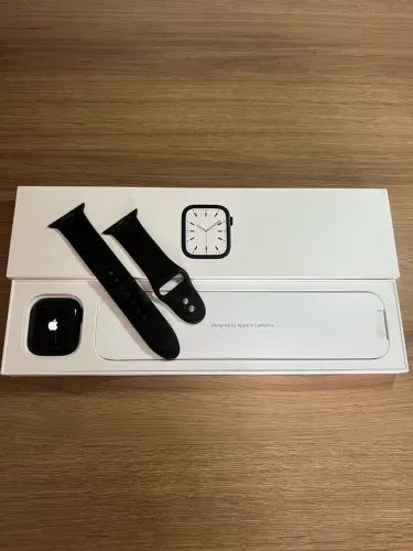 Apple Watch Series 8 41mm Preto Seminovo Conservado Faço Troca e Parcelo 12x