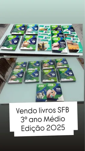 Livros SFB EM 3ª série
