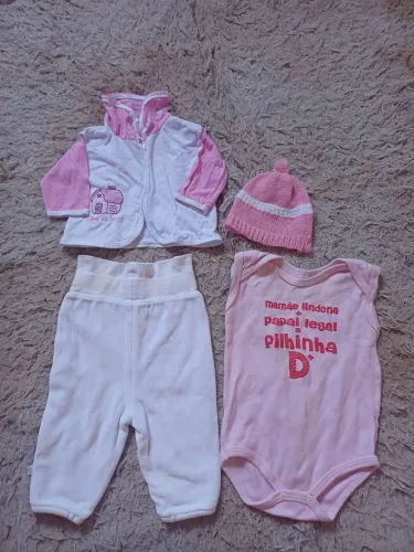 Roupas de bebê lote 10 cada