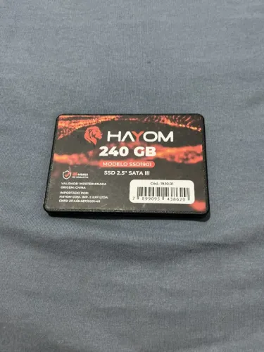 Vende-se SSD 240GB (importante ler a descrição!)