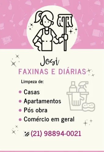 Diarista de Confiança Precisa de uma faxina caprichada? Eu cuido de tudo pra você!