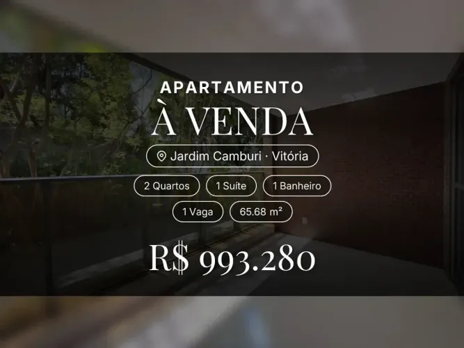 Apartamento Pronto para Morar em Jardim Camburi Estilo e Conforto para Você