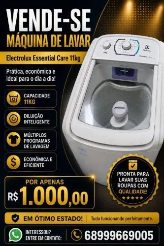 Máquina de lavar Electrolux 