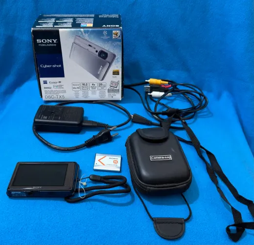 CÂMERA SONY IMPORTADA DO JAPÃO __ Conjunto Completo + Case