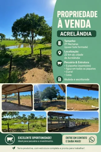 vende-se Sitio