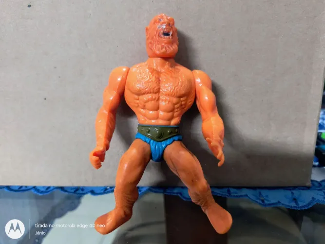 Boneco Homem Fera anos 80 He man 