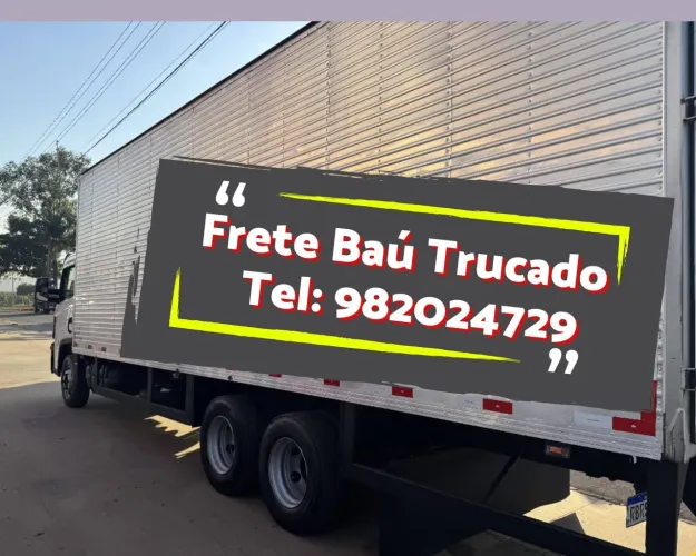 Frete Baú Trucado e Rápido