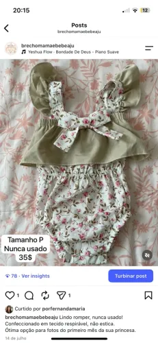 Roupas bebê menina