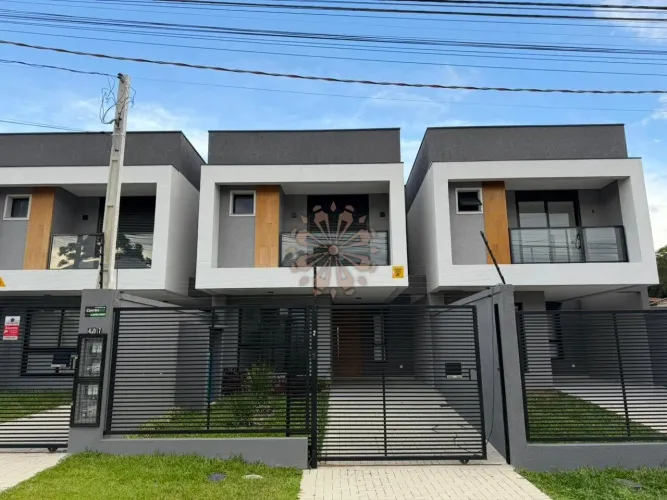 Condomínio de Sobrados Modernos em Curitiba  Arquitetura Contemporânea e Conforto em Cada 