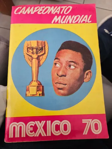 Álbum completo de figurinhas - Copa de 70