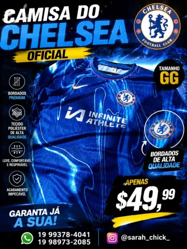 Camisa time Chelsea