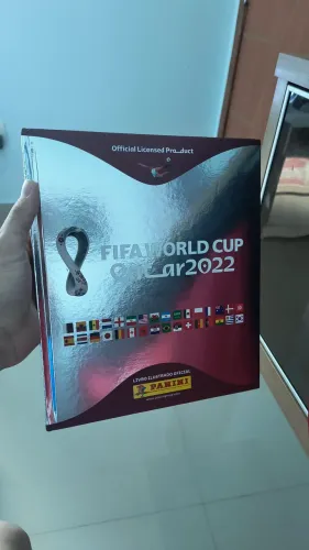 álbum copa de 22 CAPA PRATA