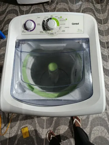 Máquina de lavar roupas consul 8kg