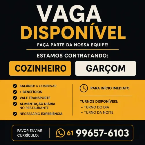 Restaurante contrata