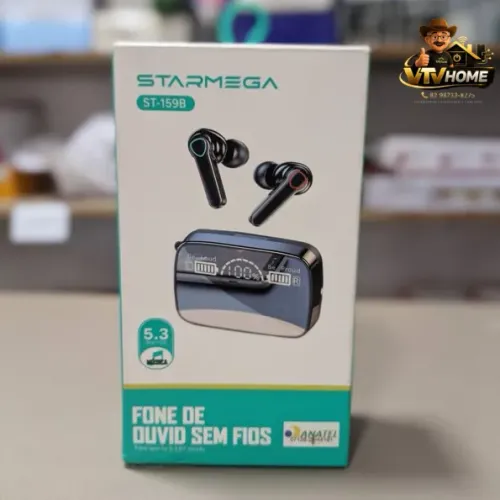 Fone de Ouvido Bluetooth Starmega + Entrega Grátis