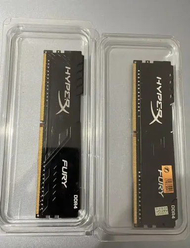 Memória RAM HyperX Fury 16GB(2x8GB) DDR4 2666MHz - Black
