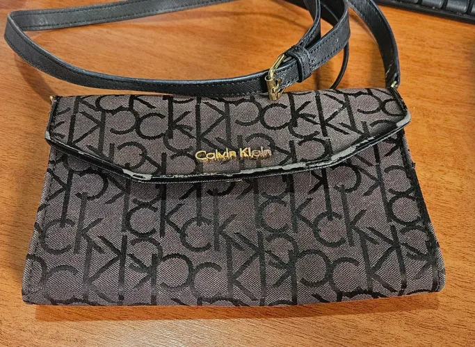 Bolsa feminina tiracolo calvin klein - original
