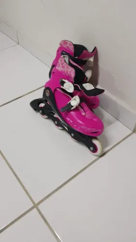 Patins inline semi novo
