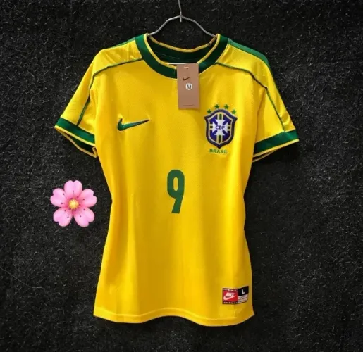 Camisa Feminina Seleção Brasileira Ronaldo 9