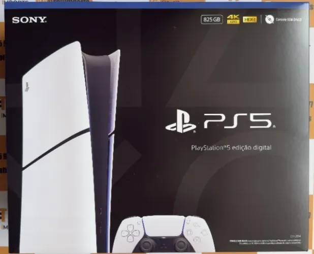 Playstation 5 Slim 825Gb Digital Lacrado PS5 Slim