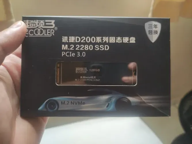 SSD PCOOLER 128 GB, INTEL PCIE 3.0 