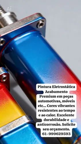 Pintura eletrostática 