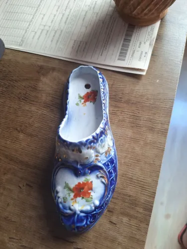 Sapatinho porcelana