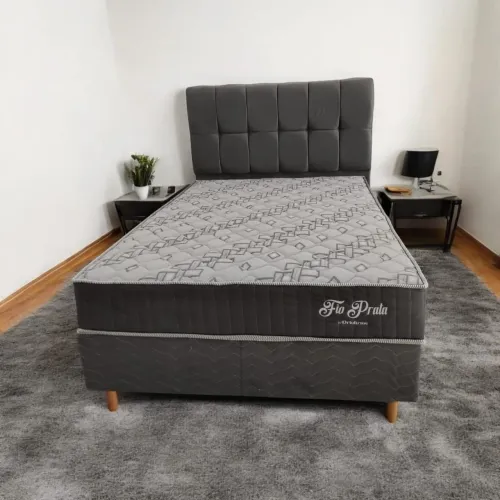CAMA BOX CASAL MOLAS ENSACADAS 